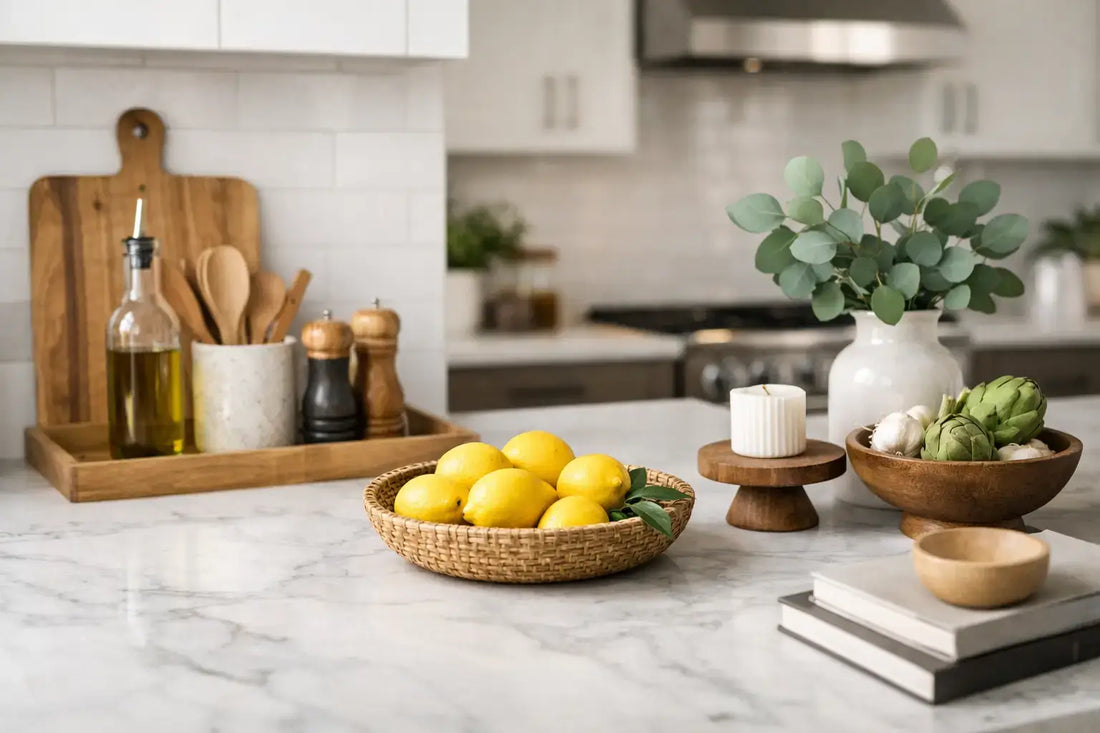 Kitchen Countertop Styling Guide That Works