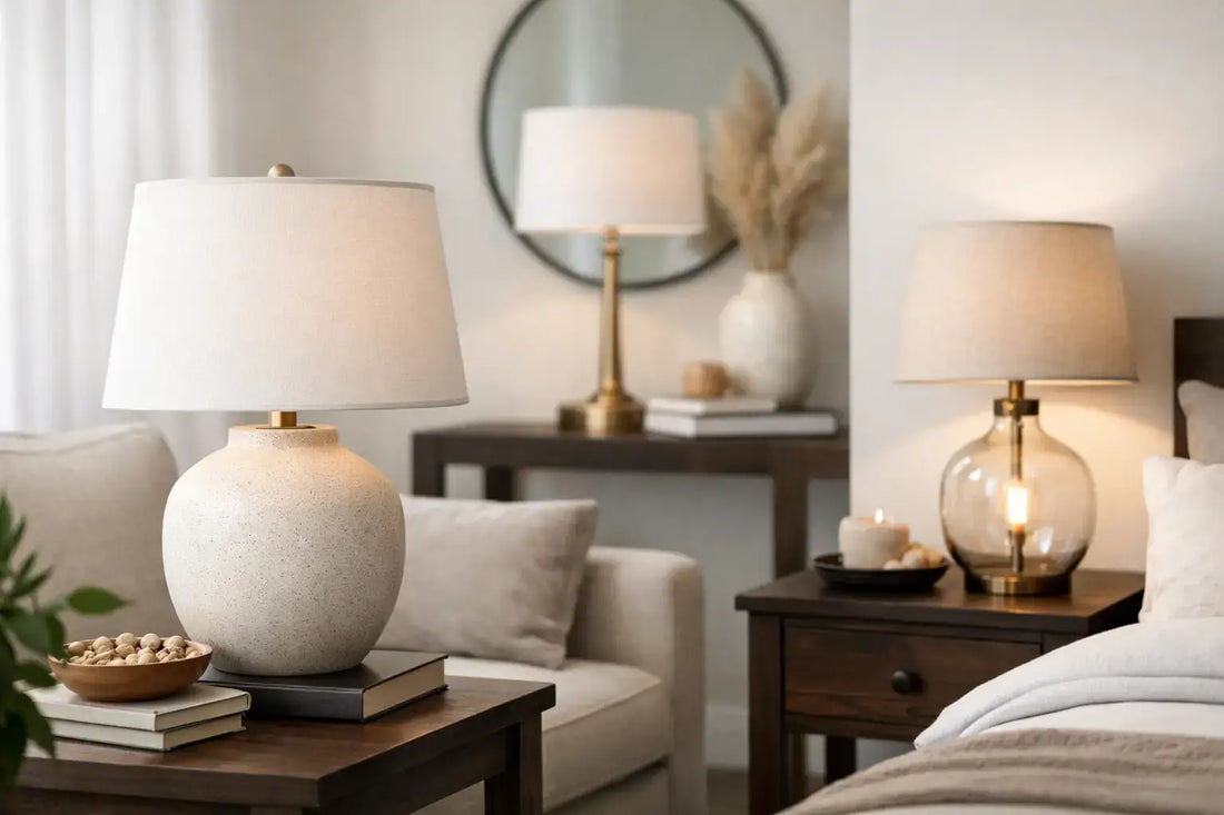 How to Decorate With Table Lamps