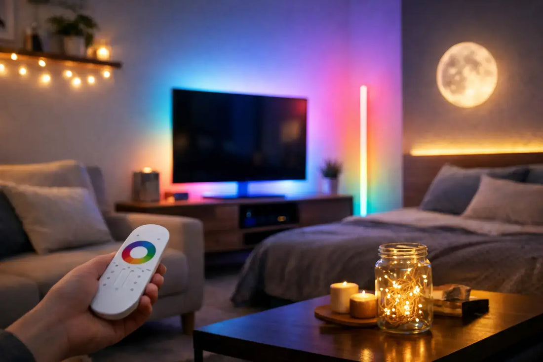 How to Decorate With LED Lights at Home