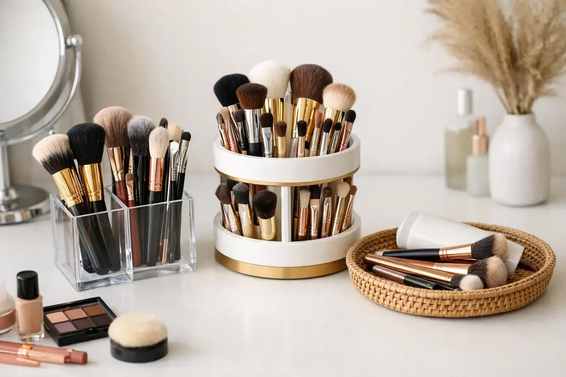 How to Organize Makeup Brushes at Home