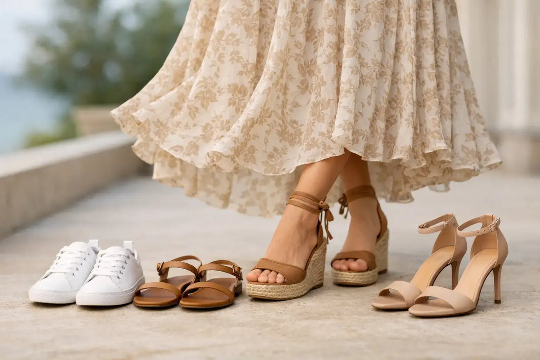 Which Shoes Suit Maxi Dresses Best?