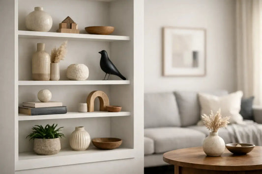Shelf Decor for Living Rooms That Work