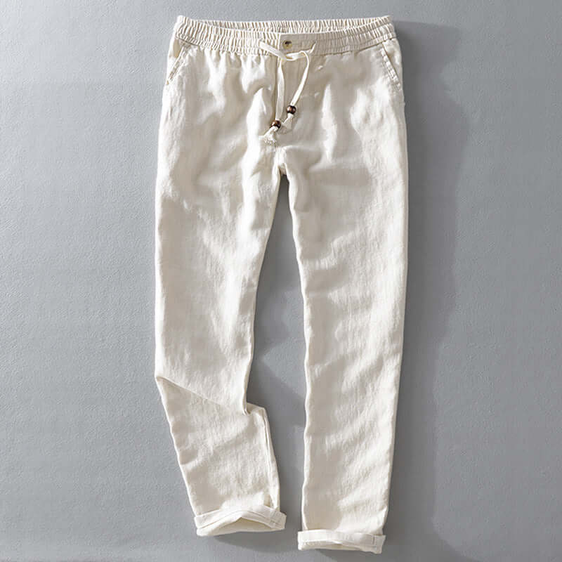 Soft Linen Trousers for stylish comfort and breathability, ideal for casual and semiformal summer events, in versatile color options.