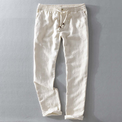 Soft Linen Trousers for stylish comfort and breathability, ideal for casual and semiformal summer events, in versatile color options.