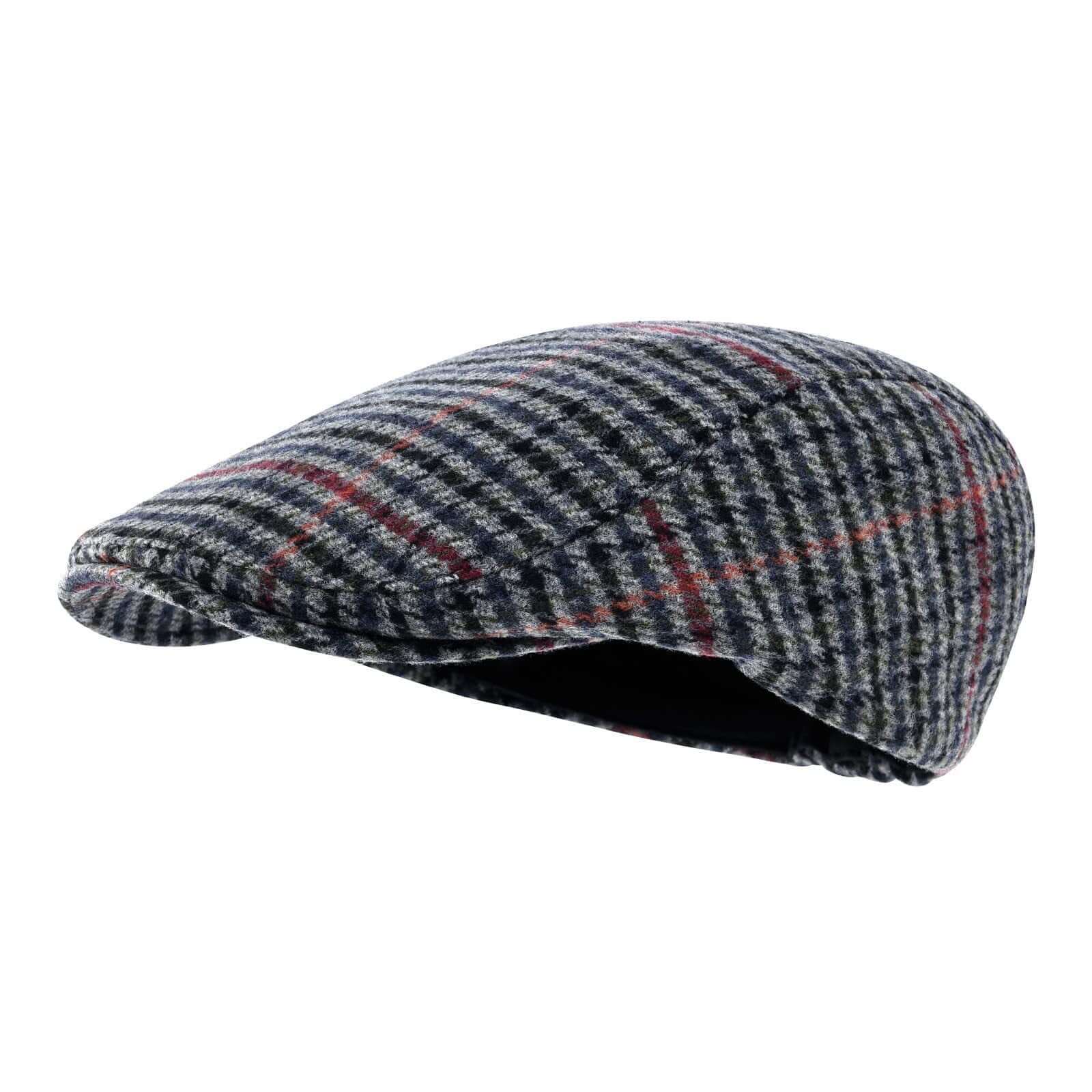 Stylish Peaky Blinder Cap with classic hounds tooth pattern, perfect for elevating your fashion style with timeless elegance.