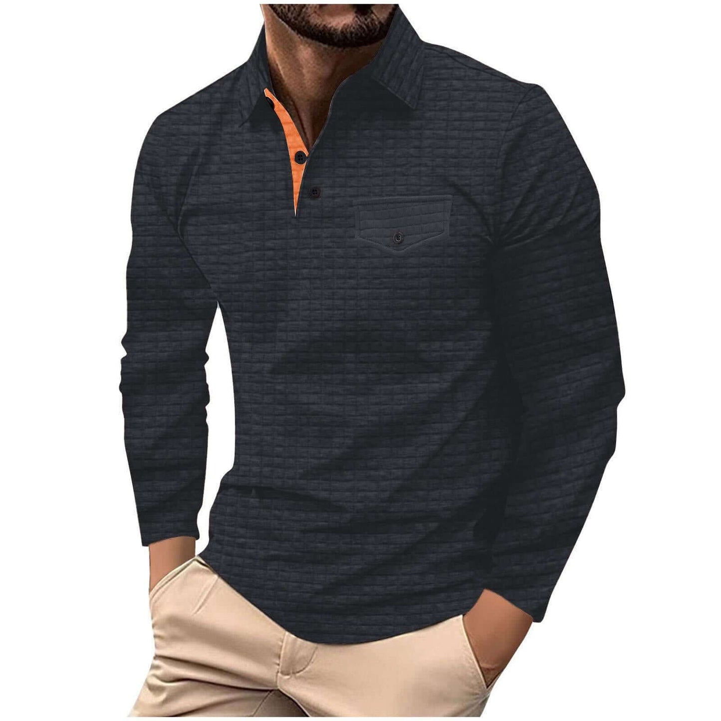 Stylish Polo Checkered Shirt for Men - Versatile and Comfortable