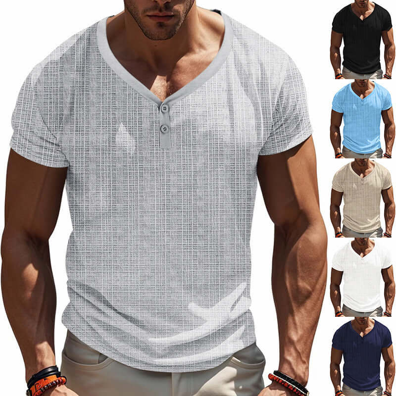 Stylish V Neck Loose T-Shirt in various colors ideal for casual and versatile fashion.