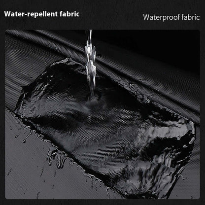 Water-resistant feature of the Crossbody Multifunctional Bag with waterproof fabric for durability.
