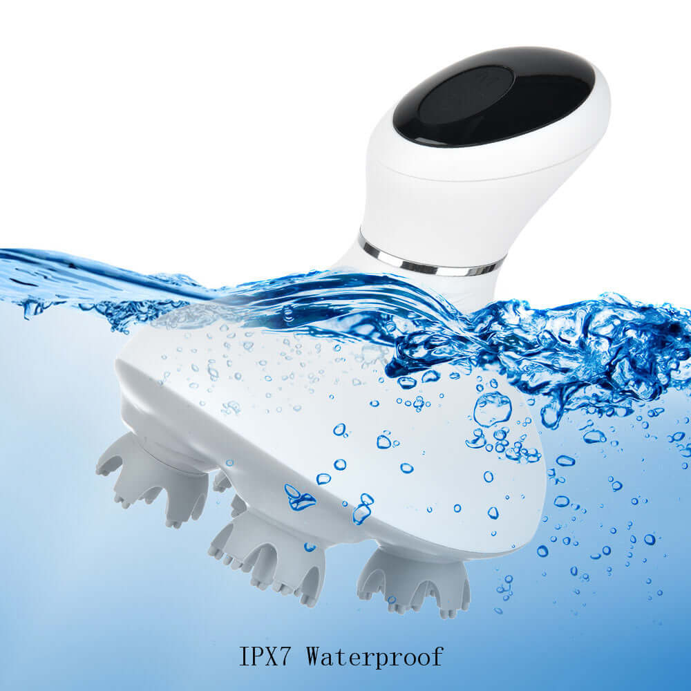 Electric Massager for Head, waterproof design, compact and durable, high-strength ABS, rubber material, enhancing relaxation