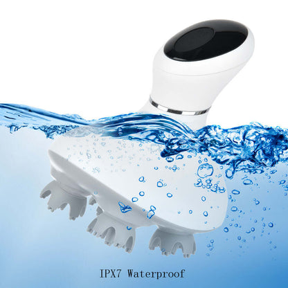 Electric Massager for Head, waterproof design, compact and durable, high-strength ABS, rubber material, enhancing relaxation