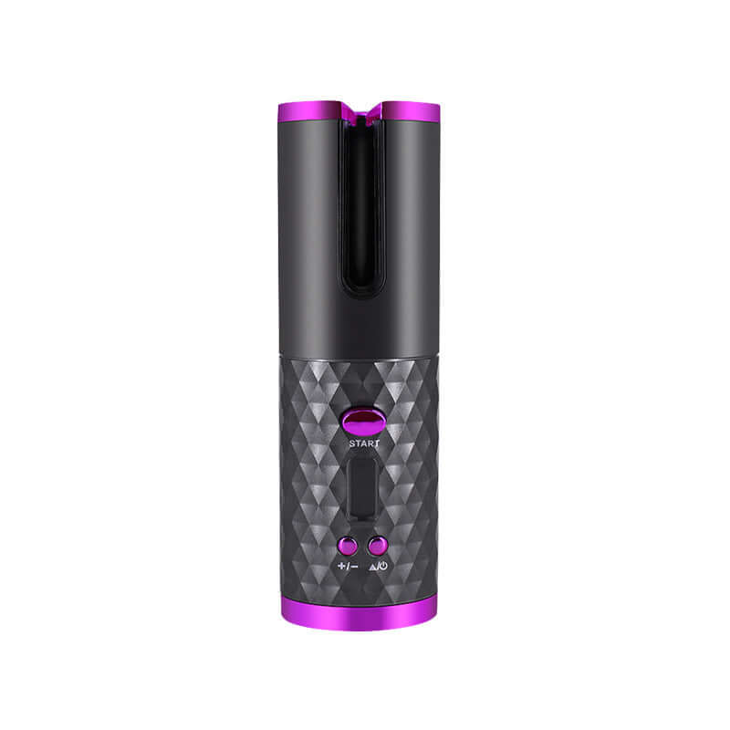 Sleek automatic hair curler with advanced technology for effortless curls, featuring anti-scalding and portable design.