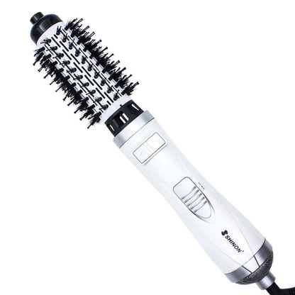 Multifunctional Hair Dryer Brush with hot and cold settings for drying, curling, and volumizing hair in one advanced tool.