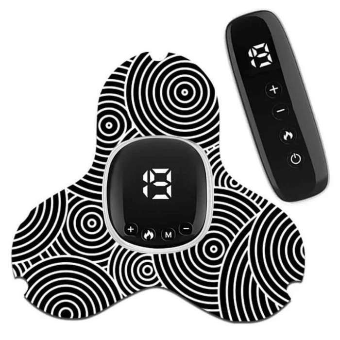 Neck and Shoulder Massager with wireless remote, featuring USB power and infrared therapy for effective relief and comfort.