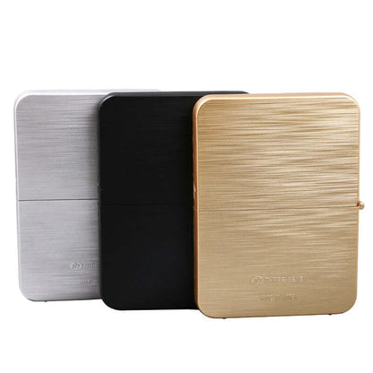 Stylish metallic cases for Finger Nail Clippers Set in silver, black, and gold, made from durable materials for lasting performance.