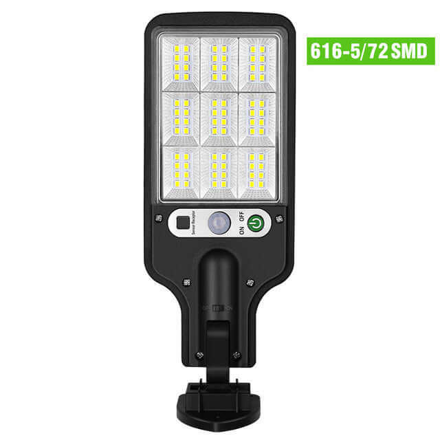 Solar Led Wall Lamp with 72 SMDs for Outdoor Lighting Efficiency