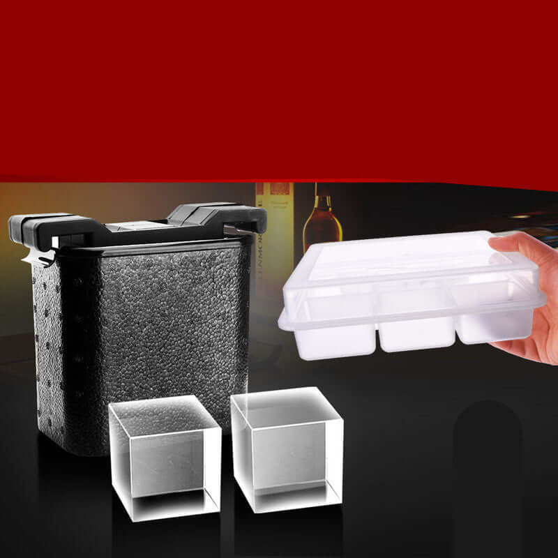 Whiskey Ice Mold Tray for crafting perfect ice cubes; enhance your drink experience with style and chill, must-have bar accessory.